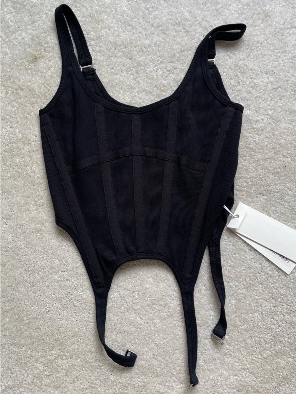 Dion Lee Ribbed Combat Corset